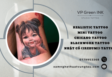 Tìm hiểu về Realistic Tattoo, Mini Tattoo, Chicano Tattoo, Blackwork Tattoo, Nhật Cổ (Irezumi) Tattoo 