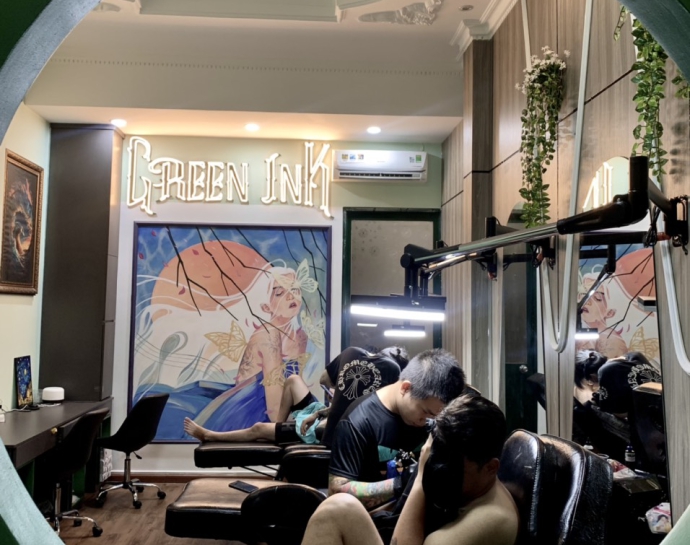 XĂM NGHỆ THUẬT UY TÍN - CHẤT LƯỢNG - GIÁ RẺ TẠI VŨNG TÀU | VP GREEN INK TATTOO